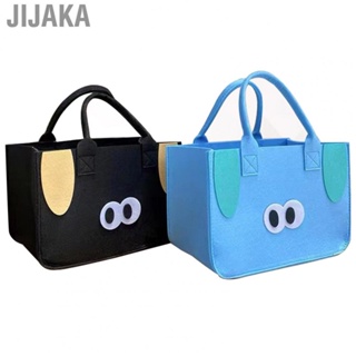 Jijaka Cute Felt   Cartoon Large  Multipurpose Portable Stylish for University Shopping