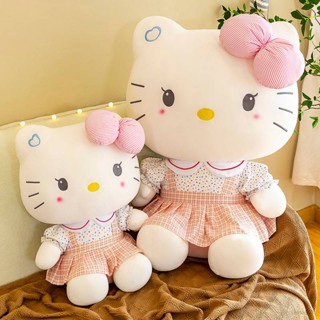 Hobby หมอนตุ๊กตานุ่ม รูปการ์ตูน Hello Kitty ขนาด 35 ซม. 45 ซม. 55 ซม. สําหรับตกแต่งบ้าน