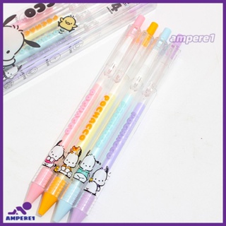 ปากกาการ์ตูน Sanrio Pochacco Series 4 แพ็ค Press Hand Account Paste Tool Pen -AME1