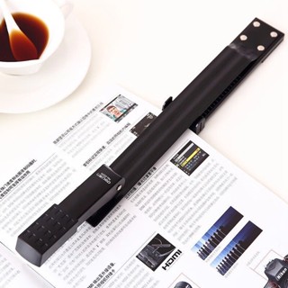 Deli  Long Arm Stapler เครื่องเย็บกระดาษ แบบแขนยาว  เครื่องเย็บเล่ม แบบเย็บกลางเล่ม.