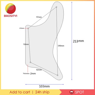 [Baosity1] ปิ๊กการ์ดกีตาร์ แบบเปลี่ยน ไม่มีปิ๊กอัพ