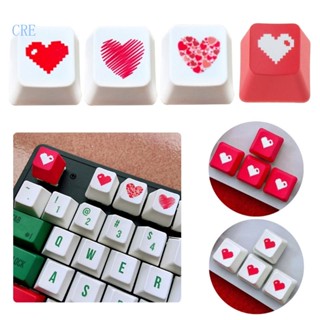 Cre PBT ปุ่มกดคีย์บอร์ด OEM Profile R4 ทิศทาง แบบเปลี่ยน สําหรับคีย์บอร์ดเล่นเกม