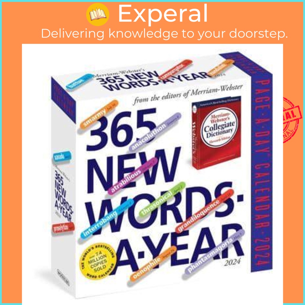 365 New Words-A-Year Page-A-Day Calendar 202 by Merriam-Webster,Workman Calendar (UK edition, Calend