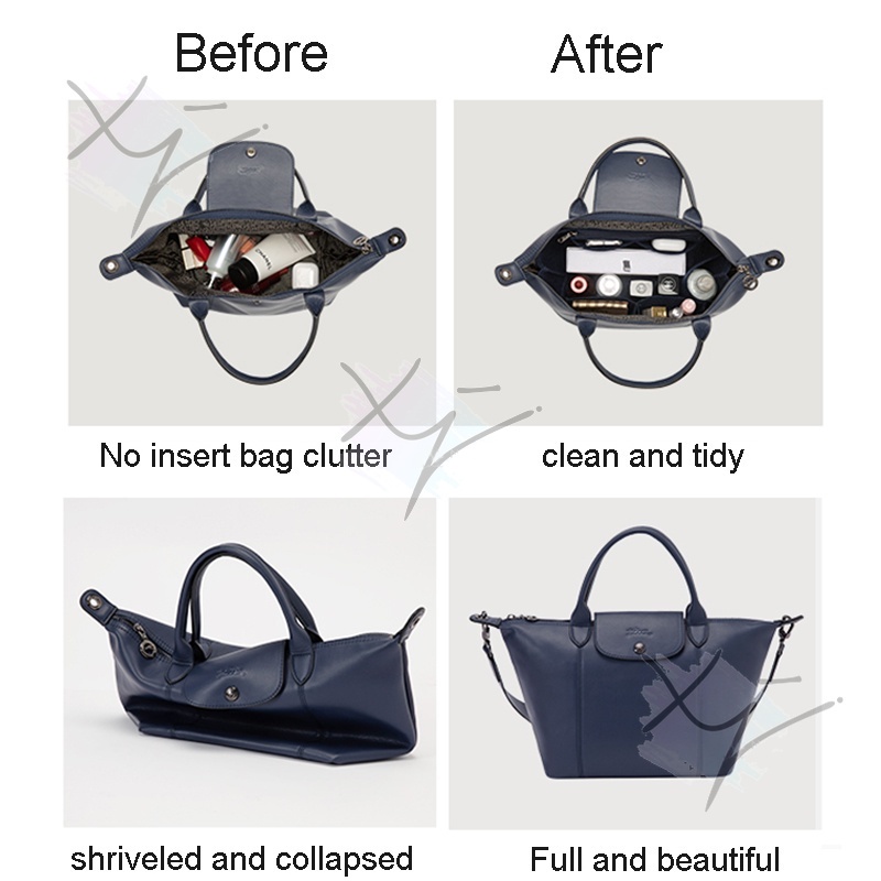 กระเป๋าถือ กระเป๋าจัดระเบียบ สําหรับ Longchamp LE PLIAGE CUIR XS S M