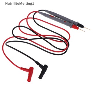 [NutriliteMelting1] สายโพรบทดสอบมัลติมิเตอร์ดิจิทัล SMD SMT 1000V 20A 110 ซม.
 [TH]