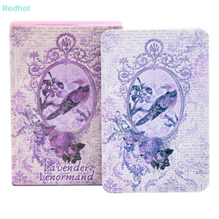 &lt;Redhot&gt; การ์ดเกมกระดาน Lavender Lenormand Oracle สําหรับครอบครัว ผู้เริ่มต้น ลดราคา