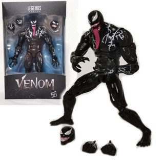 Quick-release Super Spider-Man Venom 2 movie Venom vampire gwinmyers Super mobile Model 7 inches