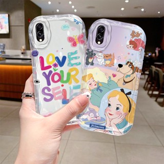 เคส samsung a10 เคสโทรศัพท์ แบบใส ลายครีม กันกระแทก สําหรับ samsung a10 เคส