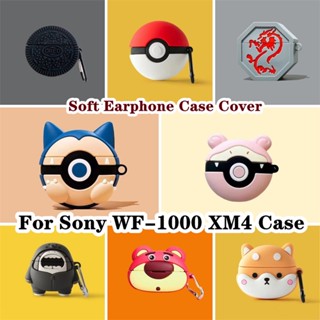 【ของแท้】เคสหูฟัง แบบนิ่ม ลายการ์ตูนอนิเมะ สําหรับ Sony WF-1000 XM4 WF-1000 XM4