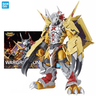 Bandai Genuine Digimon Adventure Model Garage Kit Figure-rise Series Amplified War Greymon Collection Assembly Anime Model