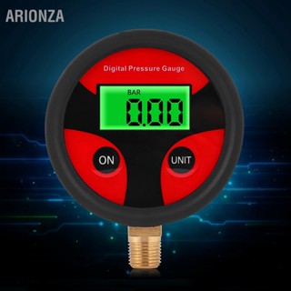 ARIONZA 0-200PSI LCD เครื่องวัดความดันลมยางแบบดิจิตอลสำหรับรถยนต์รถบรรทุกรถจักรยานยนต์