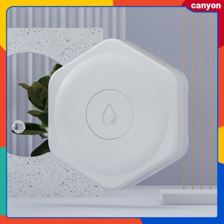 ZigBee Flood Sensor Water Leak Detector Water Tank Full Water Linkage Alarm tuya APP Remote Monitoring canyon