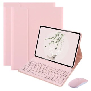 เคสแป้นพิมพ์เมาส์ไร้สาย หนัง PU แม่เหล็ก ถอดออกได้ สําหรับ OPPO Pad Air 10.36 2 11.61 นิ้ว OPPO Pad 11