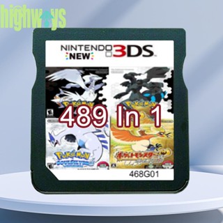 การ์ดเกม 3DS NDS 482 เกมใน 1 สําหรับ 3DS 3DS NDSi และ NDS [highways.th]