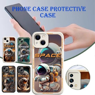 Space Astronaut Cat Phone Case Protective Case for OPPO F17Pro/F19Pro+/FindX5