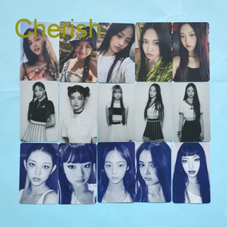 Cherish อัลบั้มรูปภาพ Kpop NewJeans ขนาดเล็ก เหมาะกับของขวัญ สําหรับเก็บสะสมการ์ด จํานวน 5 ชิ้น ต่อชุด