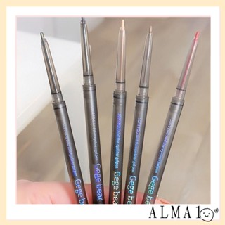 ALMA ใหม่ ดินสอเขียนขอบตา อายไลเนอร์ สีน้ําตาล และสีดํา ติดทนนาน