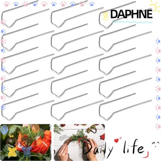 Daphne หมุดโลหะ รูปตัว U รูปดอกไม้ 1.7 นิ้ว 300 ชิ้น