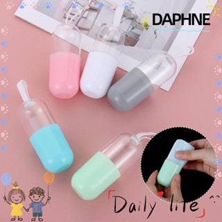 Daphne กล่องเก็บแคปซูลหน้า แบบพลาสติก สําหรับเดินทาง