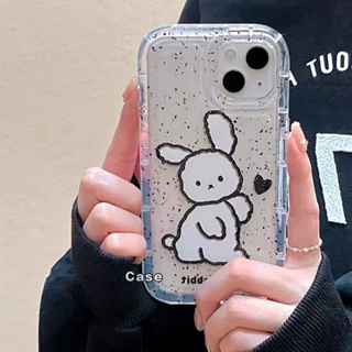 Yiki|เคสโทรศัพท์มือถือแบบนิ่ม TPU กันกระแทก ลายกระต่ายน่ารัก สําหรับ OPPO Realme C53 C21Y C25Y C55 C35 C33 C31 C30 C21 C20 C15 C12 C11 2021 10 9i 8i 8 7i C17 7 5 C3 Narzo 50i 50A