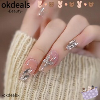 OKDEALS เล็บปลอม แบบกด DIY 24 ชิ้น