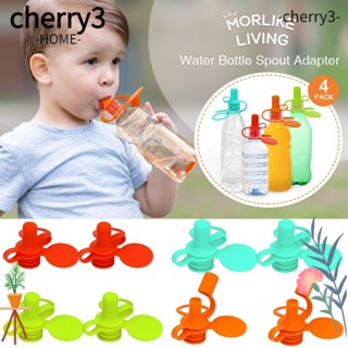 Cherry3 อะแดปเตอร์ซิลิโคน ป้องกันขวดน้ําหก สําหรับเด็ก