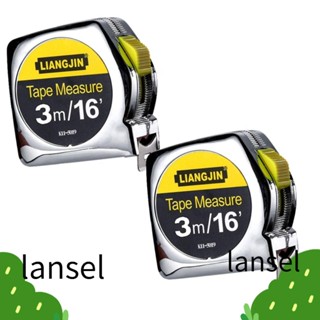 LANSEL เทปวัด แบบหนา ล็อกในตัว ยาว 3 เมตร กันตก สําหรับช่างไม้ DIY 2 ชิ้น
