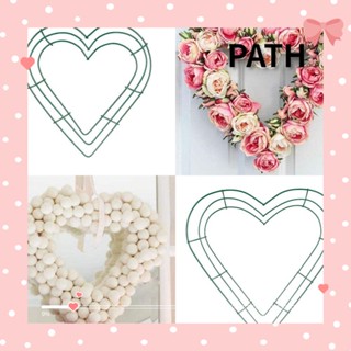 PATH ห่วงแขวน รูปหัวใจ ดอกไม้ ทนทาน สําหรับทํางานฝีมือ DIY