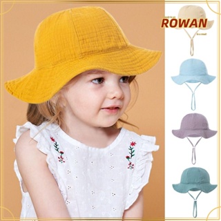 ROWANS หมวกบักเก็ต ป้องกันรังสียูวี เหมาะกับเดินชายหาด แฟชั่นฤดูร้อน สําหรับเด็ก