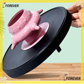 Forever เครื่องให้อาหารเด็ก ซิลิโคน ปากสี่ปาก สีชมพู สําหรับสัตว์เลี้ยง