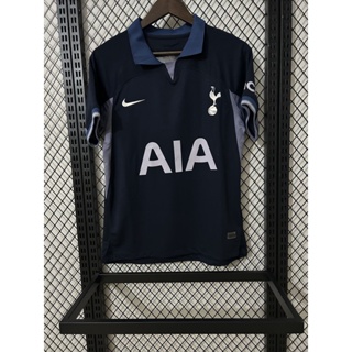 [Fans] 2324 ใหม่ Tottenham Away เสื้อยืดลําลอง แขนสั้น พิมพ์ลายฟุตบอล