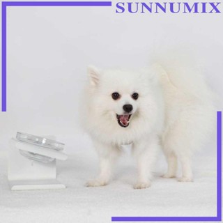 [Sunnimix] ชามใส่อาหาร สามารถปรับได้ สําหรับสัตว์เลี้ยง สุนัข แมว