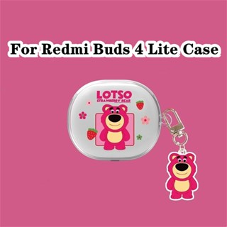 【ส่วนลด】เคสหูฟัง แบบนิ่ม แบบใส ลายสุนัข Laurel สําหรับ Redmi Buds 4 Lite Redmi Buds 4 Lite