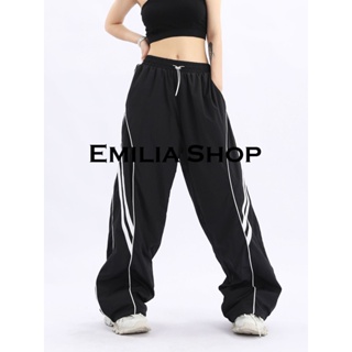 EMILIA SHOP  กางเกงขายาว กางเกงขายาวผู้หญิง สไตล์เกาหลี  ins Korean Style สบาย Comfortable A20M0A1 36Z230909