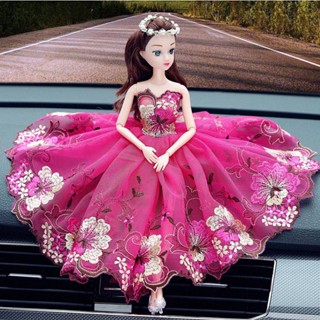 Car Decoration Car Creative Cute Decoration Fashion Female Wedding Cartoon Doll Handmade Decoration Car doll decoration car interior