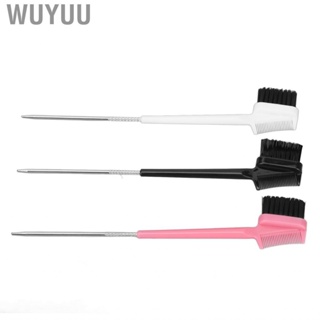 Wuyuu Makeup Eyebrow Brush Mellow  Nylon Hair Grooming Tool Eyelash Comb Portable for Home Broken