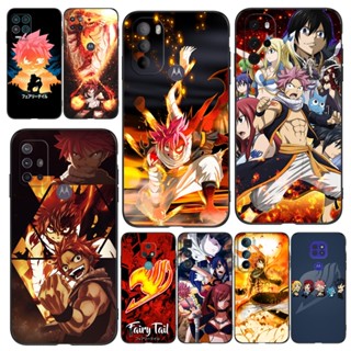 เคสโทรศัพท์มือถือ ซิลิโคน ลายอะนิเมะ Fairy Tail สําหรับ Motorola Moto G 5G Plus G10 G20 G30 G100 5G One 5G Ace