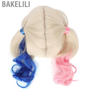 Bakelili Cosplay  High Temperature Fiber Double Ponytail Wig