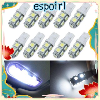 Espo หลอดไฟติดป้ายทะเบียนรถยนต์ 12V COB 5050 9SMD สีขาว