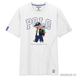 hot [S-5XL] เสื้อยืด Bhpc Billy Hills Polo Club Buddy Bear เสื้อยืดแขนสั้น พิมพ์ลาย สําหรับผู้ชาย และผู้หญิงsize: S-5XL