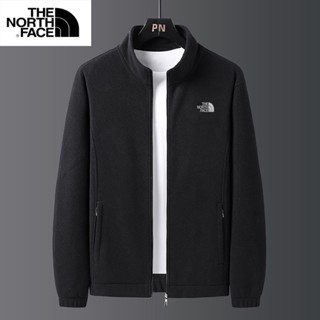 The North Face เสื้อแจ็คเก็ต ผ้าฟลีซ กันลม ให้ความอบอุ่น แฟชั่นฤดูใบไม้ร่วง ฤดูหนาว สไตล์นักธุรกิจ สําหรับผู้ชายวัยกลางคน ไซซ์ M-5XL