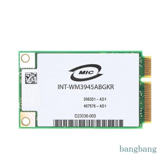 Bang การ์ดไร้สาย PC-E WM3945ABG 54Mbps 2 4 5 GHz Dual-Band สําหรับแล็ปท็อป Dell