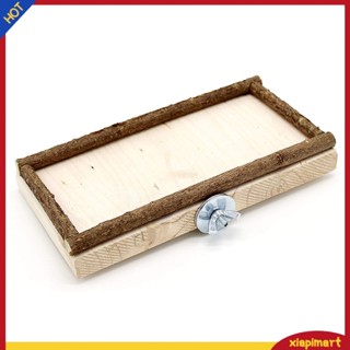 {xiapimart} ของเล่นแพลตฟอร์มไม้ สําหรับนกแก้ว