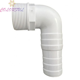 【COLORFUL】Adapter For 89070 For Poolzilla PVC Swimming Pool 1.5 Inch Elbow Adapter