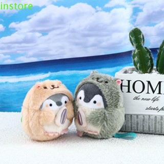 Instore พวงกุญแจ จี้ตุ๊กตาเพนกวิน หนูแฮมสเตอร์น่ารัก สําหรับห้อยกระเป๋า