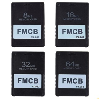 Yili การ์ดหน่วยความจํา FMCB v1 953 สําหรับการ์ดฟรี 8MB 16MB 32MB 64MB OPL