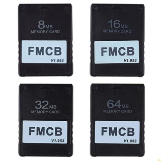 Yili การ์ดหน่วยความจํา FMCB v1 953 สําหรับการ์ดฟรี 8MB 16MB 32MB 64MB OPL