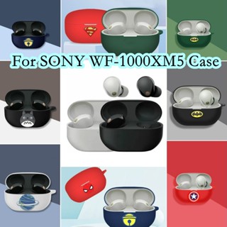 【จัดส่งรวดเร็ว】เคสหูฟัง แบบนิ่ม ลายการ์ตูน สําหรับ SONY WF-1000XM5 SONY WF-1000XM5