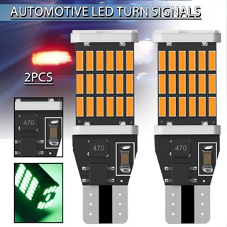 Jacansi 2Pcs T15 4014 45SMD Canbus LED Car Brake Reverse Turn Signal Fog Light Lamp