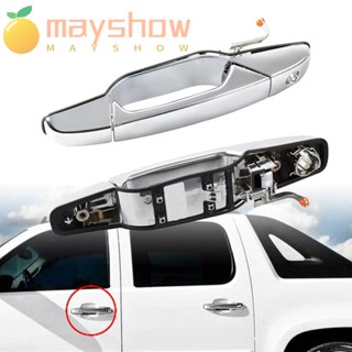 Mayshow อะไหล่มือจับประตูรถยนต์ โครเมี่ยม ติดตั้งง่าย ทนทาน สําหรับ Chevy Tahoe GMC Yukon Sierra 07-13